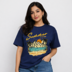 Summer Adventure Graphic T-Shirt – DTF Printed Beach Vibes Tee