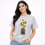 Glow Butterfly Jar Graphic T-Shirt – DTF Printed Aesthetic Tee