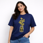 Glow Butterfly Jar Graphic T-Shirt – DTF Printed Aesthetic Tee