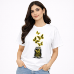Glow Butterfly Jar Graphic T-Shirt – DTF Printed Aesthetic Tee