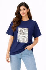 Abstract Brush Stroke T-Shirt – Minimal Artistic Graphic Tee