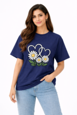 Shop the skull ice cream DTF printed T-shirt with a bold edgy design. Made from premium cotton jersey, comfortable, stylish, and perfect for everyday streetwear looks.