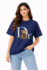 Dr Teddy Bear Graphic T-Shirt – DTF Printed Cute Designer Tee