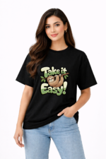 Take It Easy Sloth T-Shirt – Cute Relaxed Vibe Graphic Tee