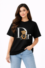 Dr Teddy Bear Graphic T-Shirt – DTF Printed Cute Designer Tee