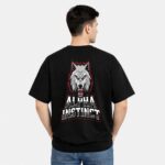 Alpha Instinct Wolf Graphic T-Shirt