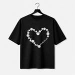 Mama Daisy Heart Graphic T-Shirt – DTF Printed Floral Tee
