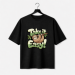 Take It Easy Sloth T-Shirt – Cute Relaxed Vibe Graphic Tee