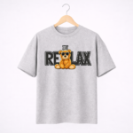 Just Relax Bear Graphic T-Shirt