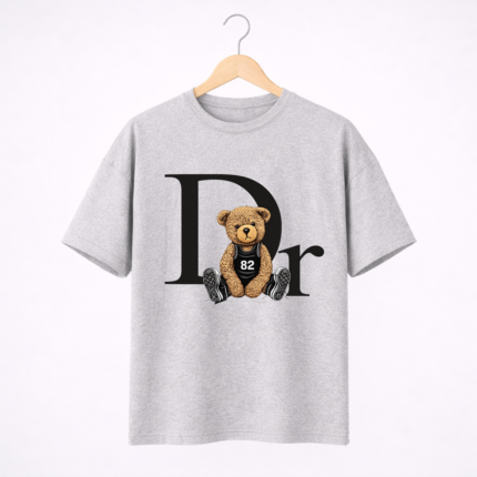 Dr Teddy Bear Graphic T-Shirt – DTF Printed Cute Designer Tee