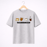 Coffee Is My Hobby Graphic T-Shirt – DTF Printed Cute Coffee Tee