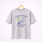 Cool Summer Graphic T-Shirt – DTF Printed Aesthetic Tee