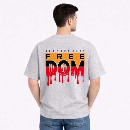 Freedom NYC Back Print T-Shirt