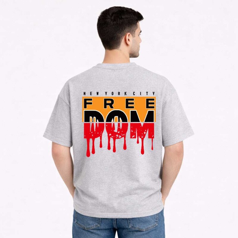 Freedom NYC Back Print T-Shirt