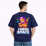 I Need Space Teddy Graphic T-Shirt