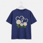 Shop the skull ice cream DTF printed T-shirt with a bold edgy design. Made from premium cotton jersey, comfortable, stylish, and perfect for everyday streetwear looks.