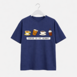 Coffee Is My Hobby Graphic T-Shirt – DTF Printed Cute Coffee Tee