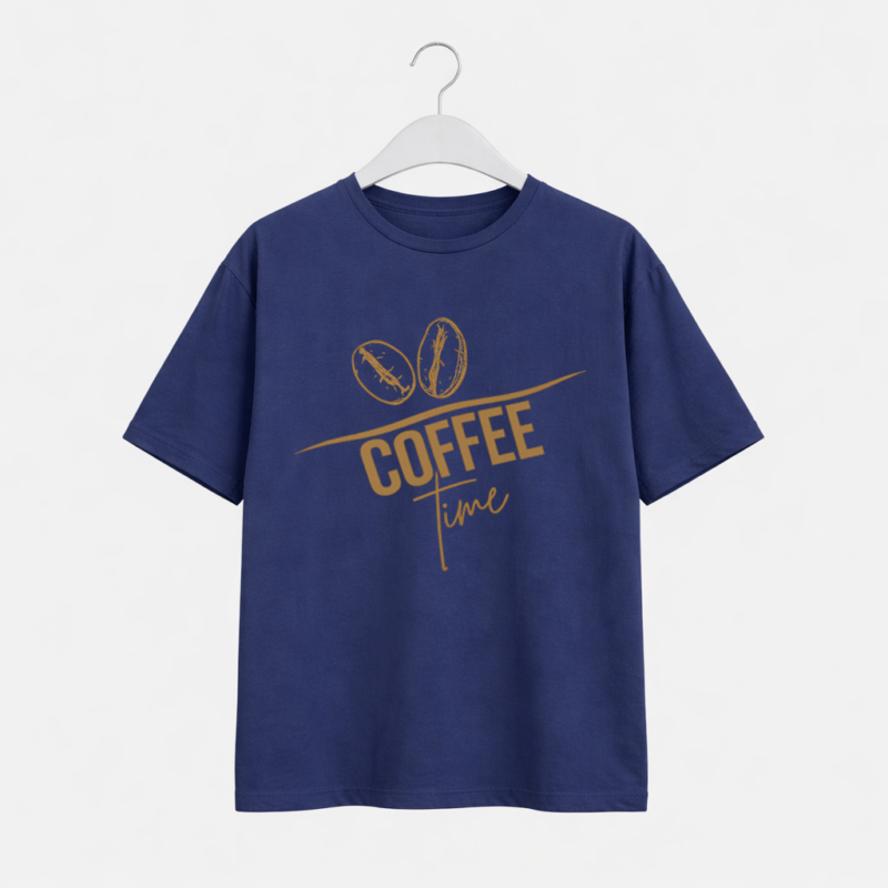 Coffee Time Graphic T-Shirt