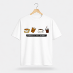 Coffee Is My Hobby Graphic T-Shirt – DTF Printed Cute Coffee Tee