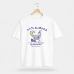 Cool Summer Graphic T-Shirt – DTF Printed Aesthetic Tee