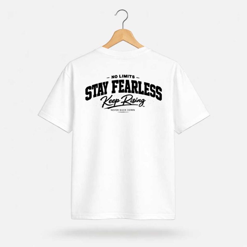 Stay Fearless Keep Rising Graphic T-Shirt