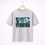 Starry Night Window T-Shirt