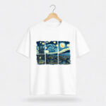Starry Night Window T-Shirt