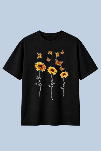 Faith Hope Love Black