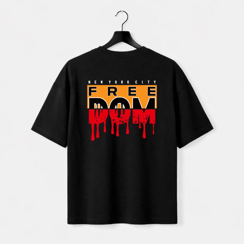 Freedom NYC Back Print T-Shirt