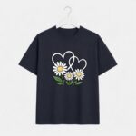 Daisy Heart Graphic T-Shirt