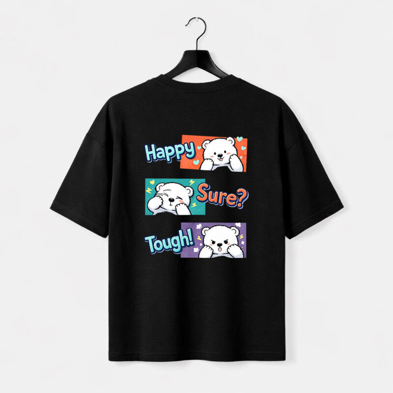 Cute Bear Happy Sure Tough T-Shirt