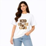 Iced Coffee Club White T-Shirt