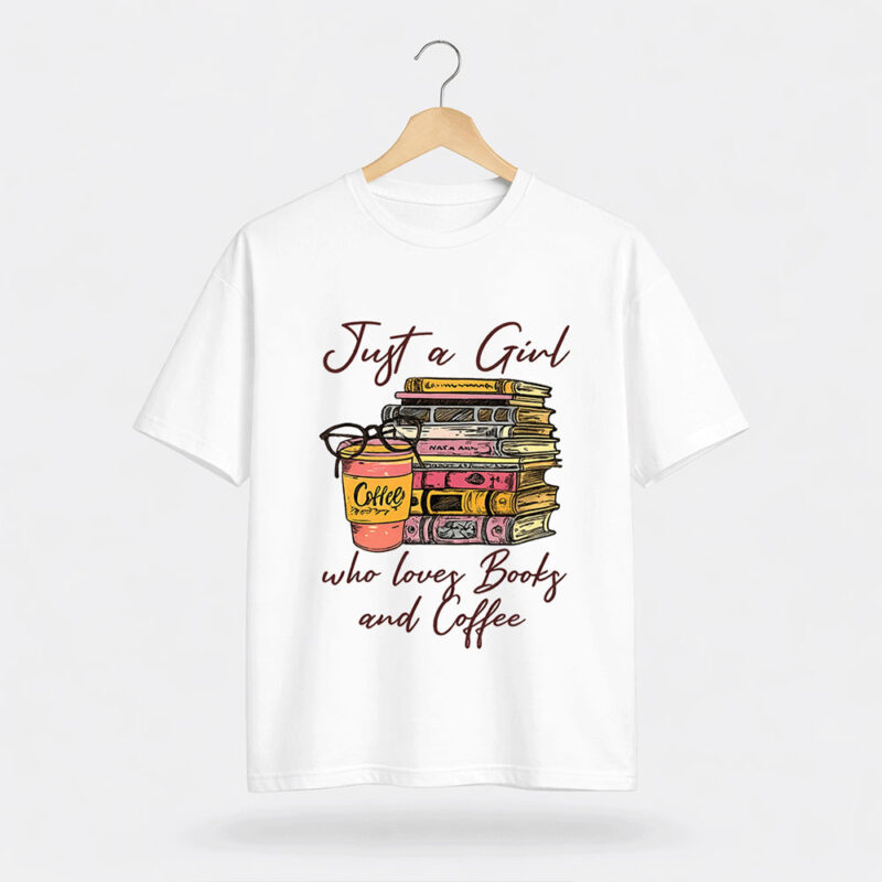 Books and Coffee T-Shirt