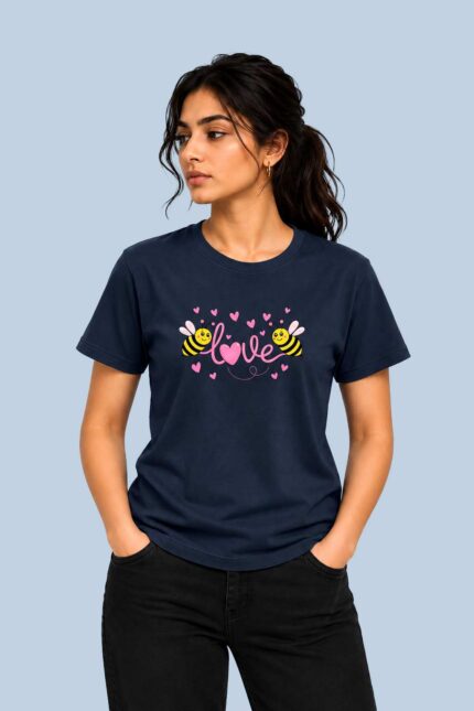 Love Bee Graphic