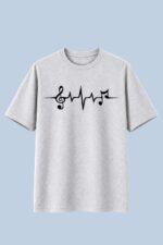 Music Frequency Graphic T-Shirt for Women - Image 7