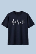 Music Frequency Graphic T-Shirt for Women - Image 5
