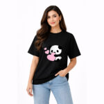 Cute Panda Heart T-Shirt