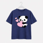 Cute Panda Heart T-Shirt