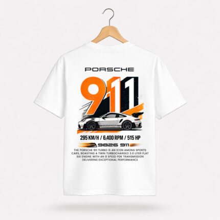 911 Car Graphic T-Shirt