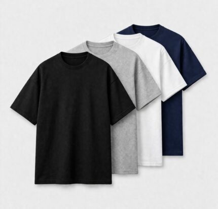 Drop Shoulder Pack of 4