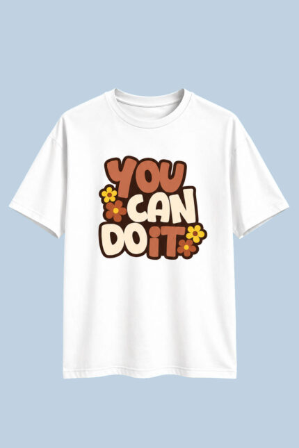 You Can Do It white