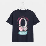 Cute Music Headphone T-Shirt