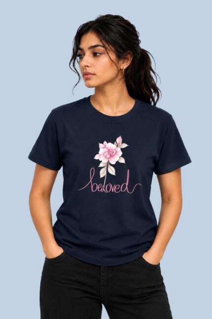 Beloved Floral Navy