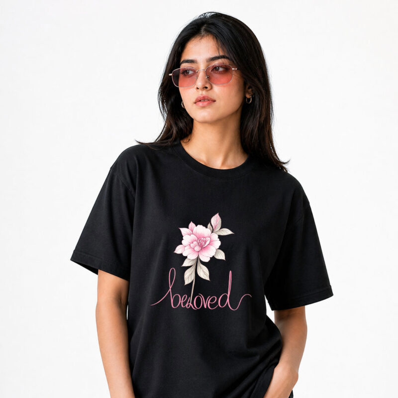 Beloved Floral Graphic T-Shirt