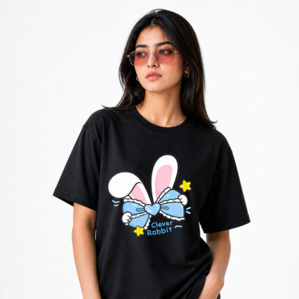 Clever Rabbit Graphic T-Shirt