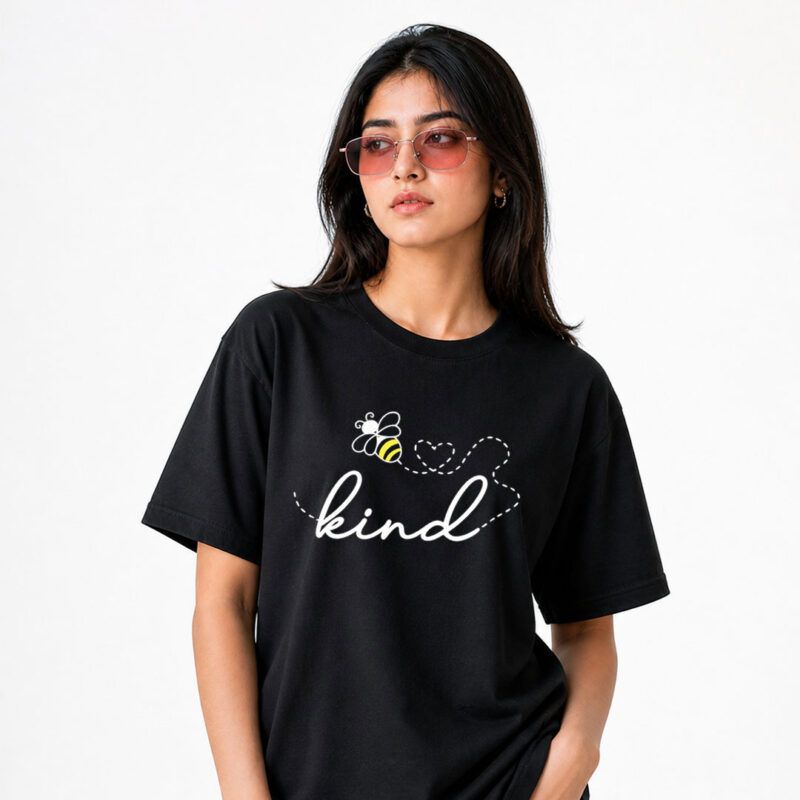 Kind Bee Graphic T-Shirt for Women