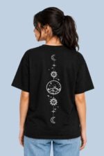 Celestial Moon Mountain Black