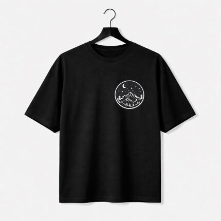 Celestial Moon Printed T-Shirt
