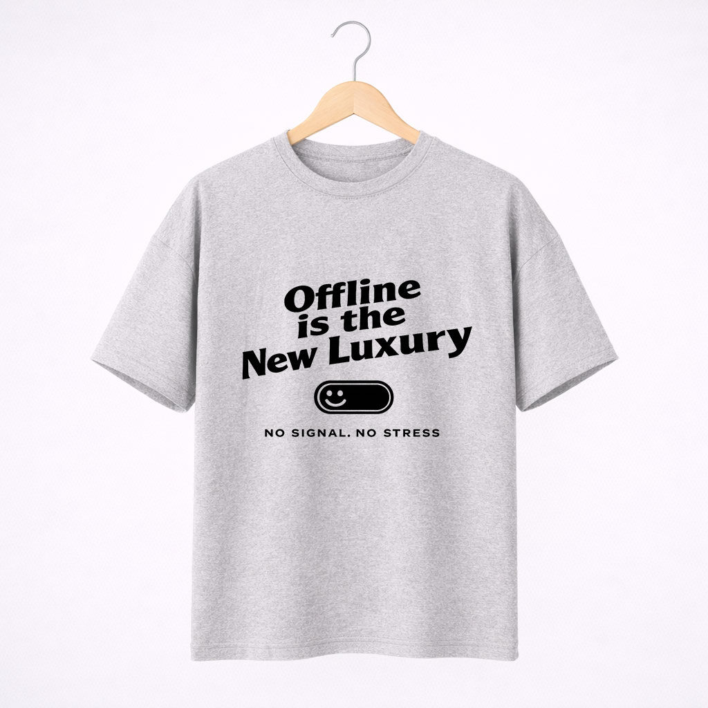 D-Grey-Front Offline Is the New Luxury T-Shirt