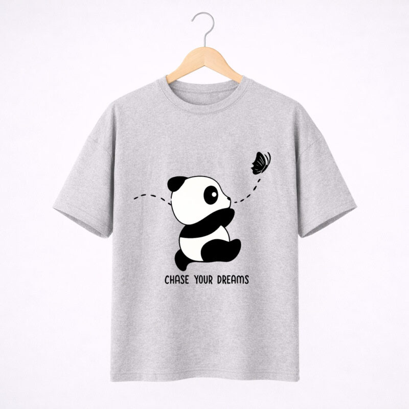 Chase Your Dreams Panda T-Shirt